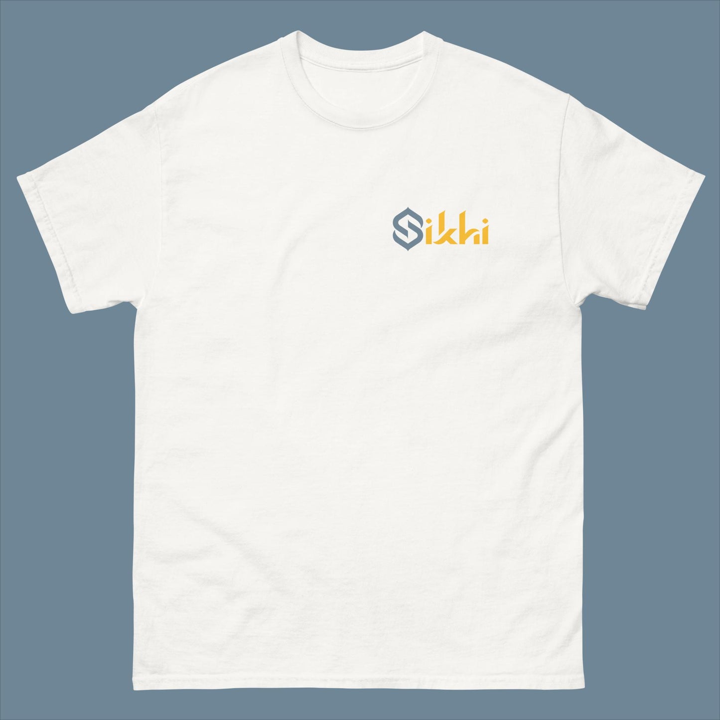 Sikhi Branded T-Shirt Men's White