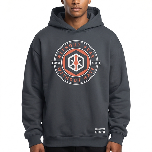 Without Fear Without Hate Hoodie – Bold Identity Streetwear