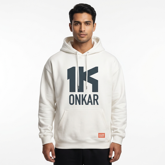 1K Onkar Hoodie – Minimal Power. Maximum Meaning.